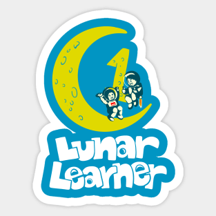 Lunar learner Sticker